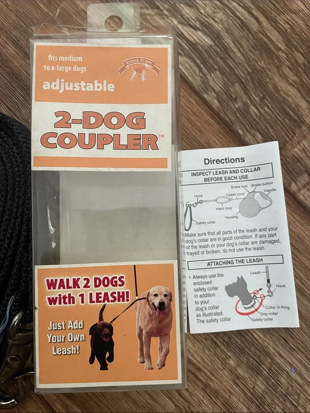 Yuppie Puppy 2 Dog M-XL Adjustable Coupler